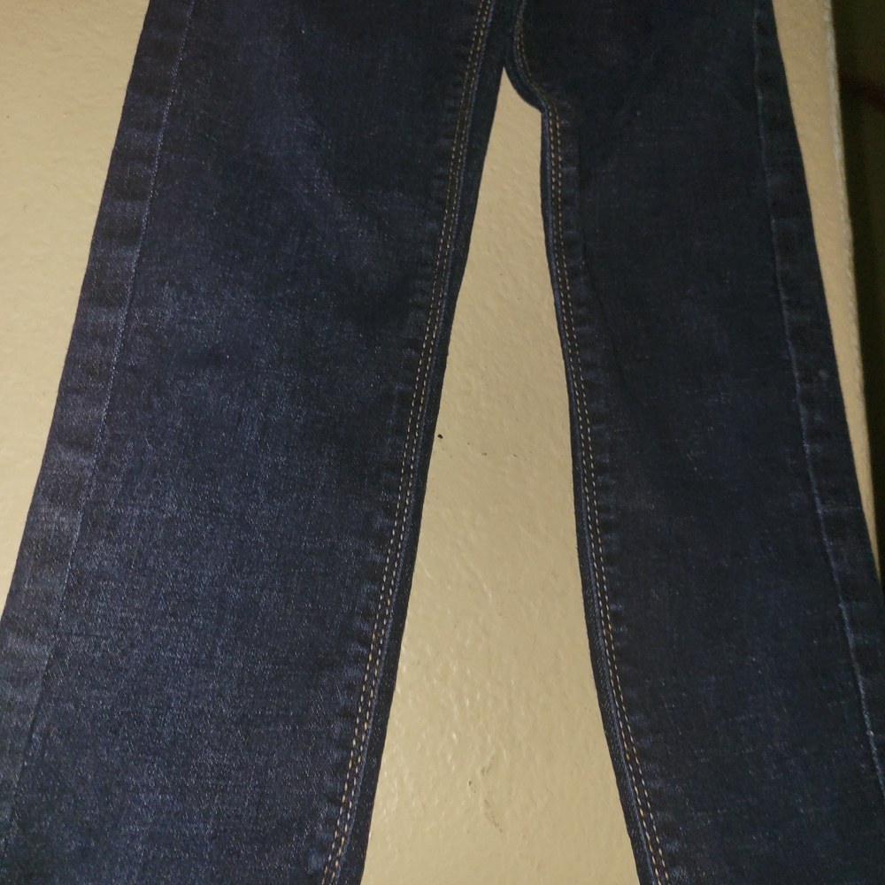 Dark Blue Denim Jeans